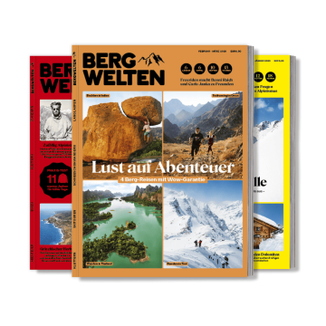 Bergwelten-Kurzabo mit 3 Ausgaben
